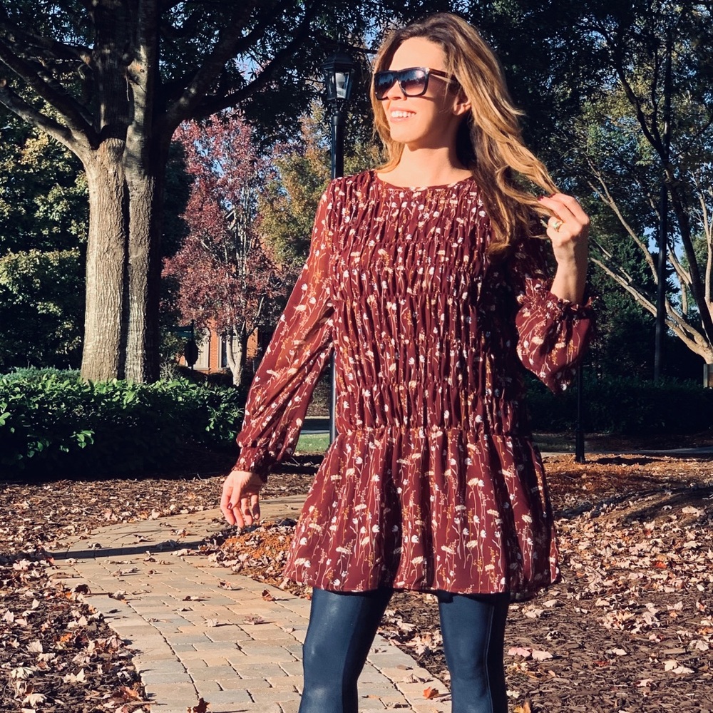 LOVERICHE Floral Winter Tunic/Dress